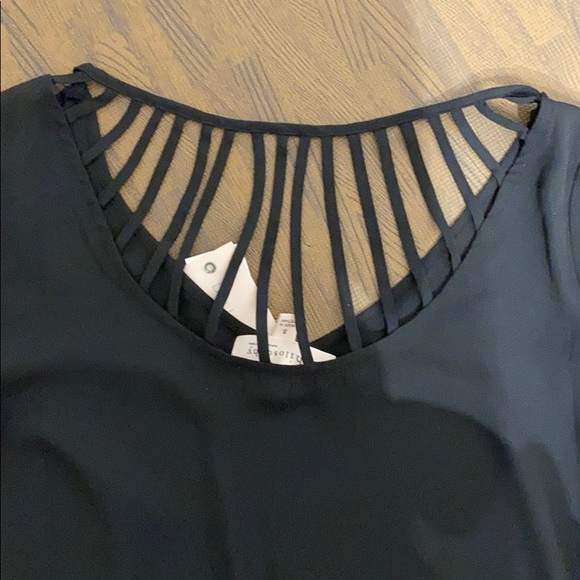 NWT | Back Cut-Out Blouse - Picture 3 of 3